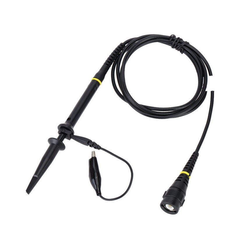 1X 10X 300Mhz Oscilloscope Probe, Universal High Impedance Alligator Clip Probe Probe With Accessories: Default Title