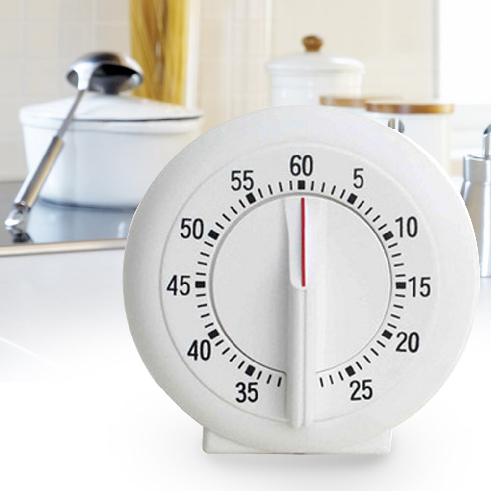 Baking Round Mechanical Portable Timer Food Home 60 Minutes Cooking Kitchen Count Down Alarm Reminder Preparation