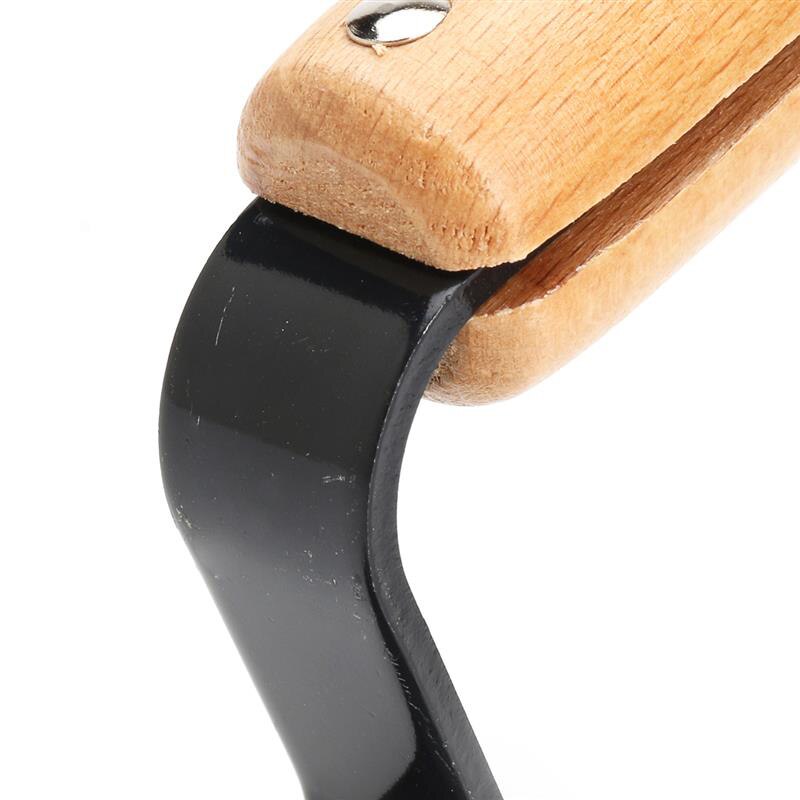 GYTB fourche tête main désherbeur extracteur Patio en acier au carbone bois poignée jardin enlever les mauvaises herbes pelle jardin cour coupe outils