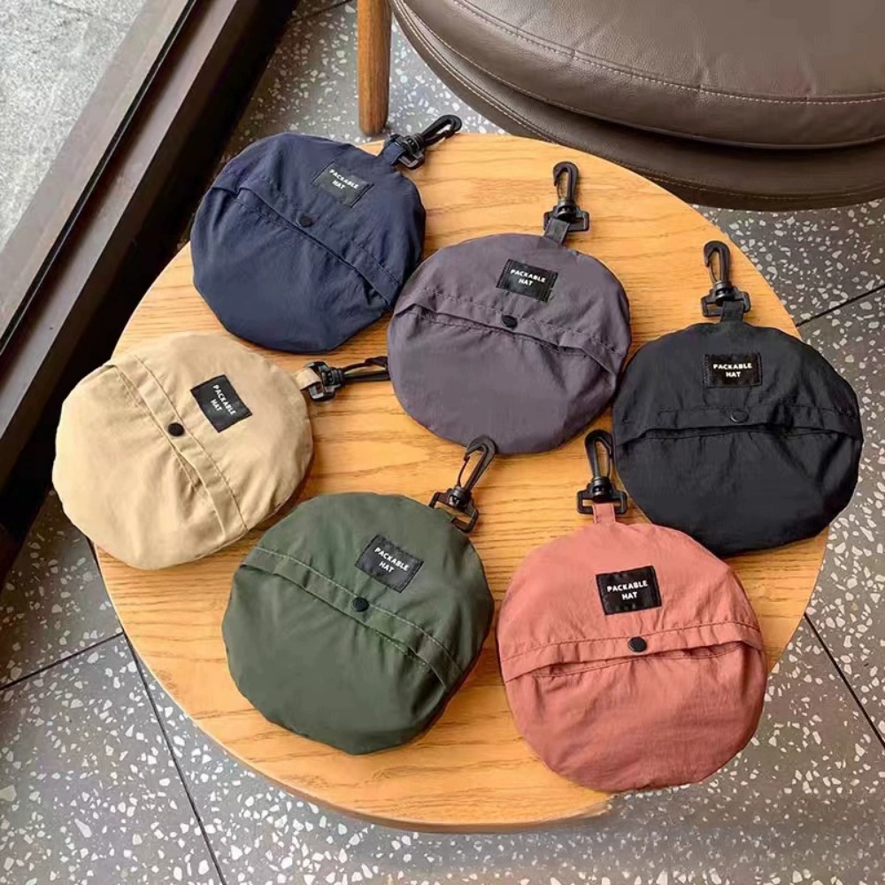 Summer Sun Protection Waterproof Fisherman hat Bucket Hat Camping Hiking Cap With Storage Bag Anti-UV Sun Hat Mountaineering Cap