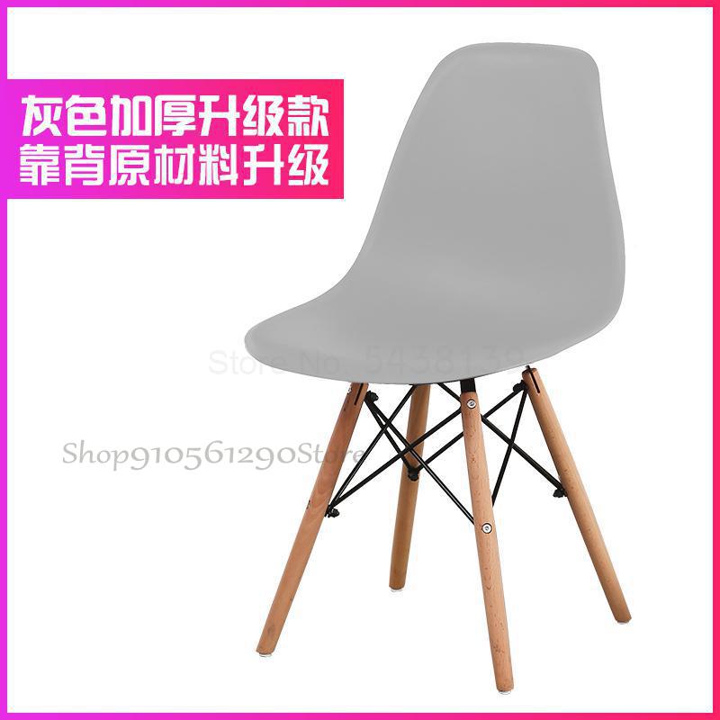 1000 silla nórdica simple ins wind home estudiante holgazán respaldo escritorio taburete simple Ims Silla de comedor: Old farmer   16