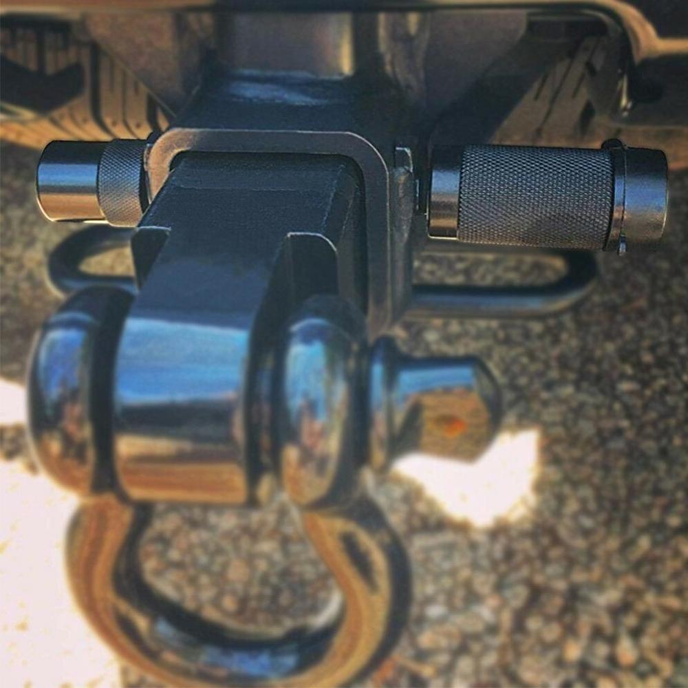 Anhængertræk lås hitch pin hitches modtager låse med nøgler, sort/sølv 2 c4 w 7