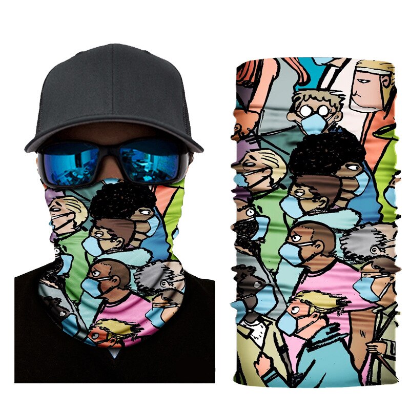 Mężczyźni kobiety ocieplacz na szyję wspinaczka turystyka szalik rower sportowy zmienny nakrycia głowy Bandana kolarstwo Turban Hand Magic Scarves pałąk: S487