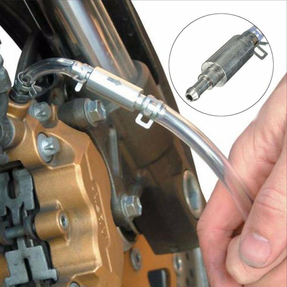 Motorcycle Fuel Pipe Hydraulic Brake Bleeder Tool One-way Tool Bleeder Brake Valve Oil Motorcycle Caliper Pipe B1T7