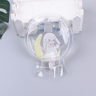 Bouillotte Ronde Transparente PVC Enfant Partie Transparente D'eau Visible Bouteille D'eau Chaude Hiver Bouteille D'eau Chaude: rabbit