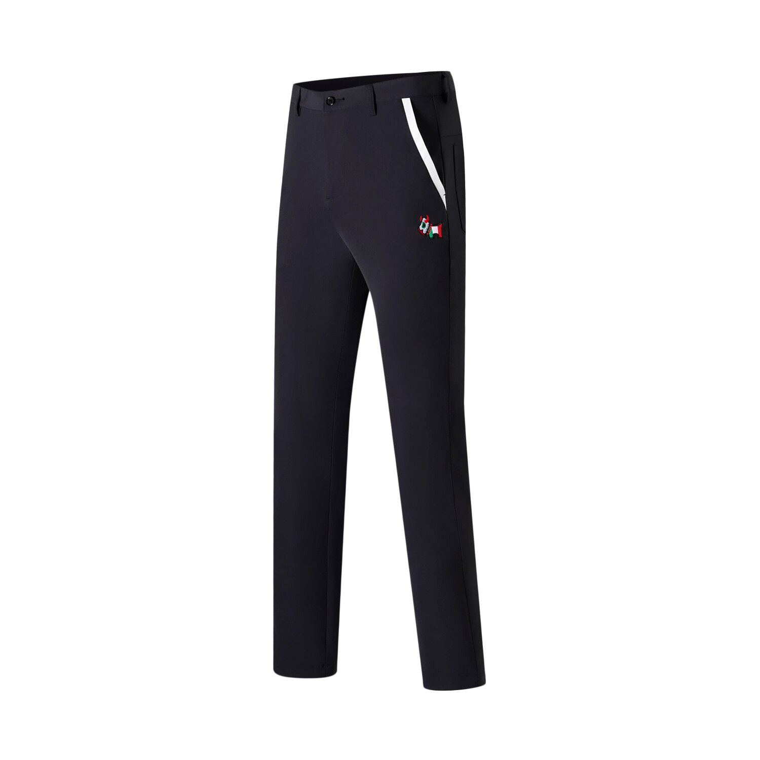 golf pants men's sports golf trousers: Black / XL