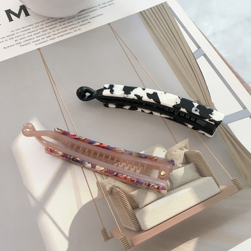 Banana Clips Hair Claw Clip For Women Lady Tines Hair Crab Hair Twist Hair Pin For Girls Hair Accessories