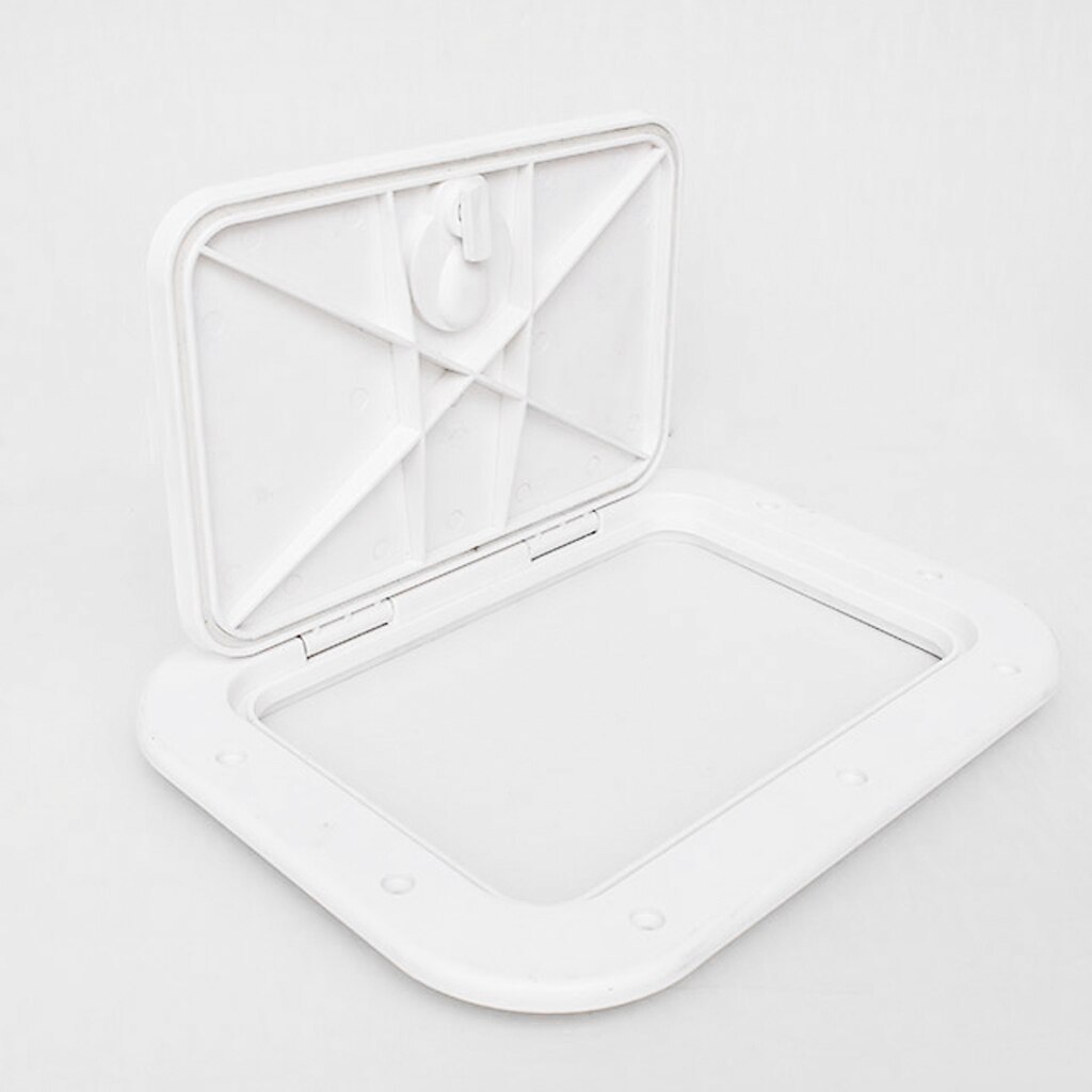 Marine Deck Plate Inspection Hatch Plastic Access Boat RV 375x280mm