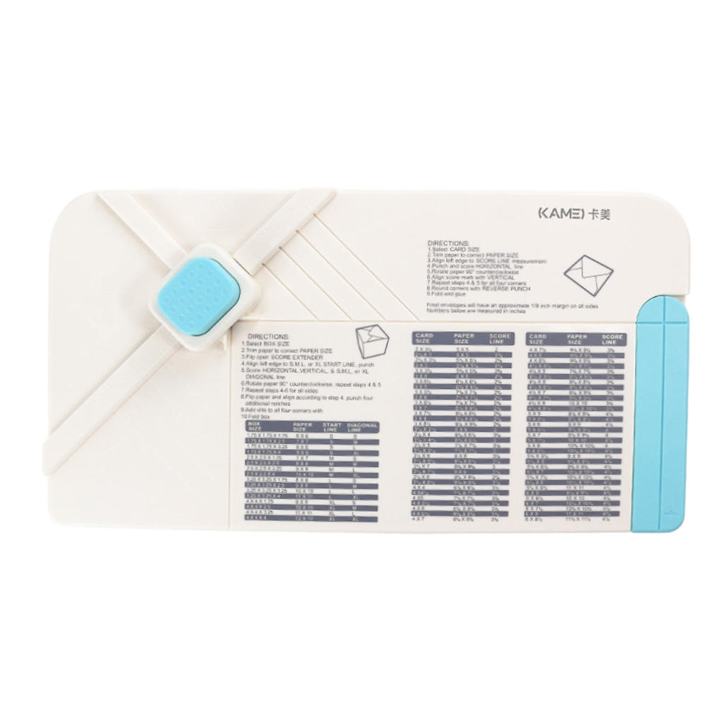 Envelope Punch Board Scoring Board Paper Mini Measuring Tool Score Board Scrapbooking For Origami Envelopes Folder