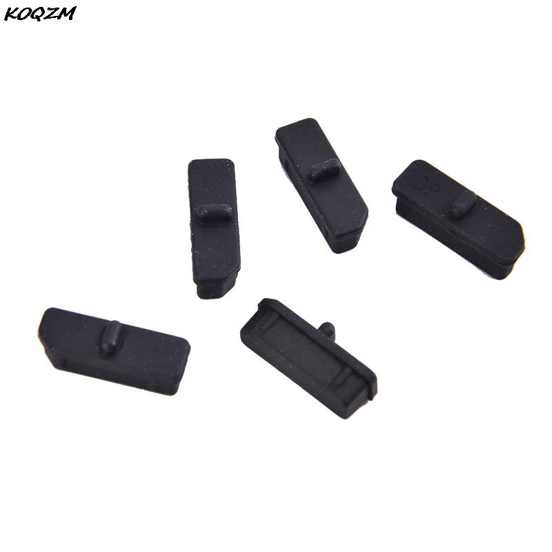 10pcs DisplayPort Protective Cover Rubber Covers Dust Cap For Computer DP Connector