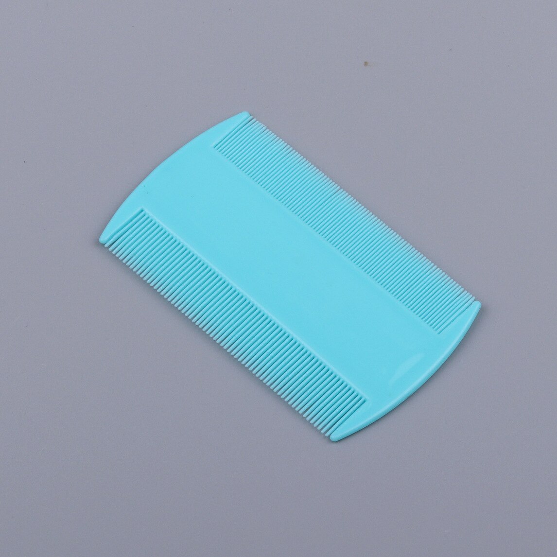 Pet supplies comb Plastic double-sided pet flea comb Lice comb Fine-toothed close-tooth dog comb Grate comb: 1