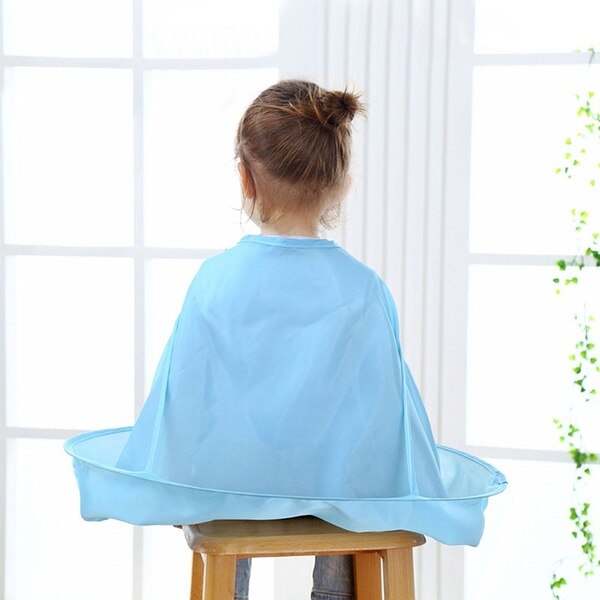 Cape de coupe de cheveux pour enfants | Robe de coiffeur, tablier Cape vêtements pour coupe de cheveux