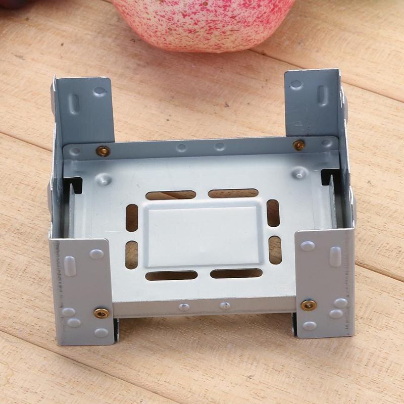 Vouw Mini Pocket Draagbare Camping Vouwen Geest Alcohol Stove Oven Rvs Lichtgewicht Outdoor Cook