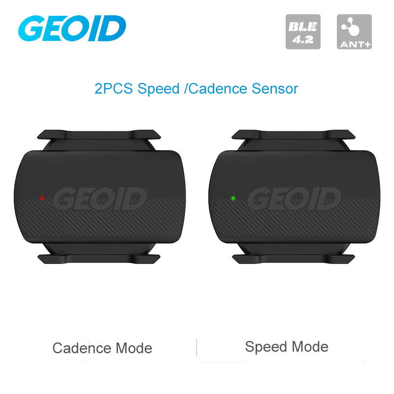 GEOID Bike Speed Cadence Sensor ANT+ Bluetooth GPS Cycling Computer Dual Sensor for Magene Road Bike MTB Bike Accessories: Burgundy