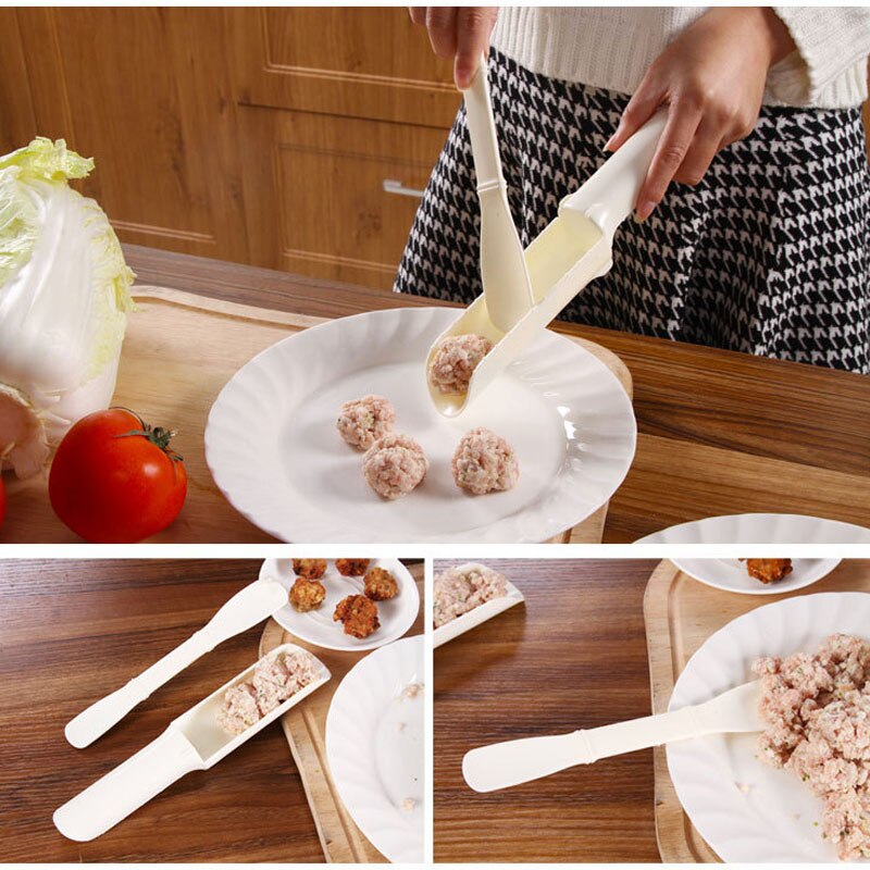 Kitchen DIY Meatball Machine Household Food Tools Fishball Processing Spoon Kitchen Gadgets