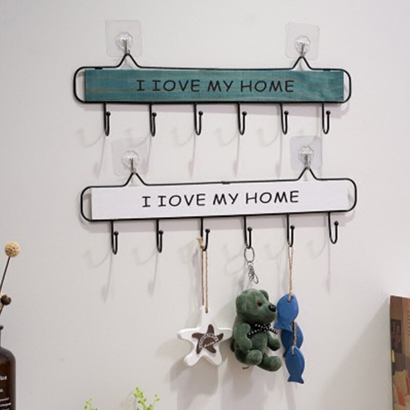 Muur Opslag Rack Haken Houten Muur Gemonteerde Rek... – Vicedeal