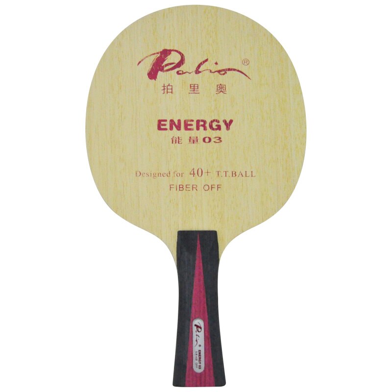 Palio-raqueta de tenis de mesa oficial energy 01 02 03, pala especial para más de 40 material, juego de bucle y ataque rápido: Energy 03 FL