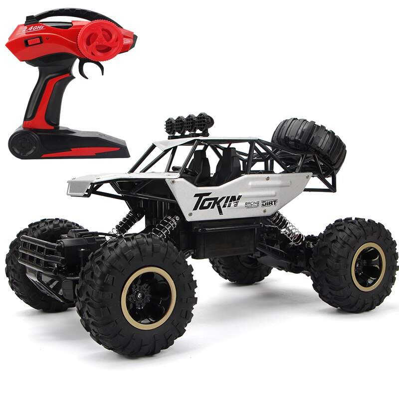 28cm RC Car 1/16 4WD 4x4 Driving Car Double Motors Drive Bigfoot Car Remote Control Car Model Off-Road Vehicle Toy