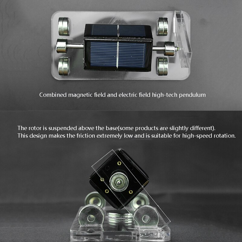 Solar- Horizontale vier-Seite netic Schweben Fremdsolarmagnet Mendocino Motor- Stirling Motor- Bildung Modell