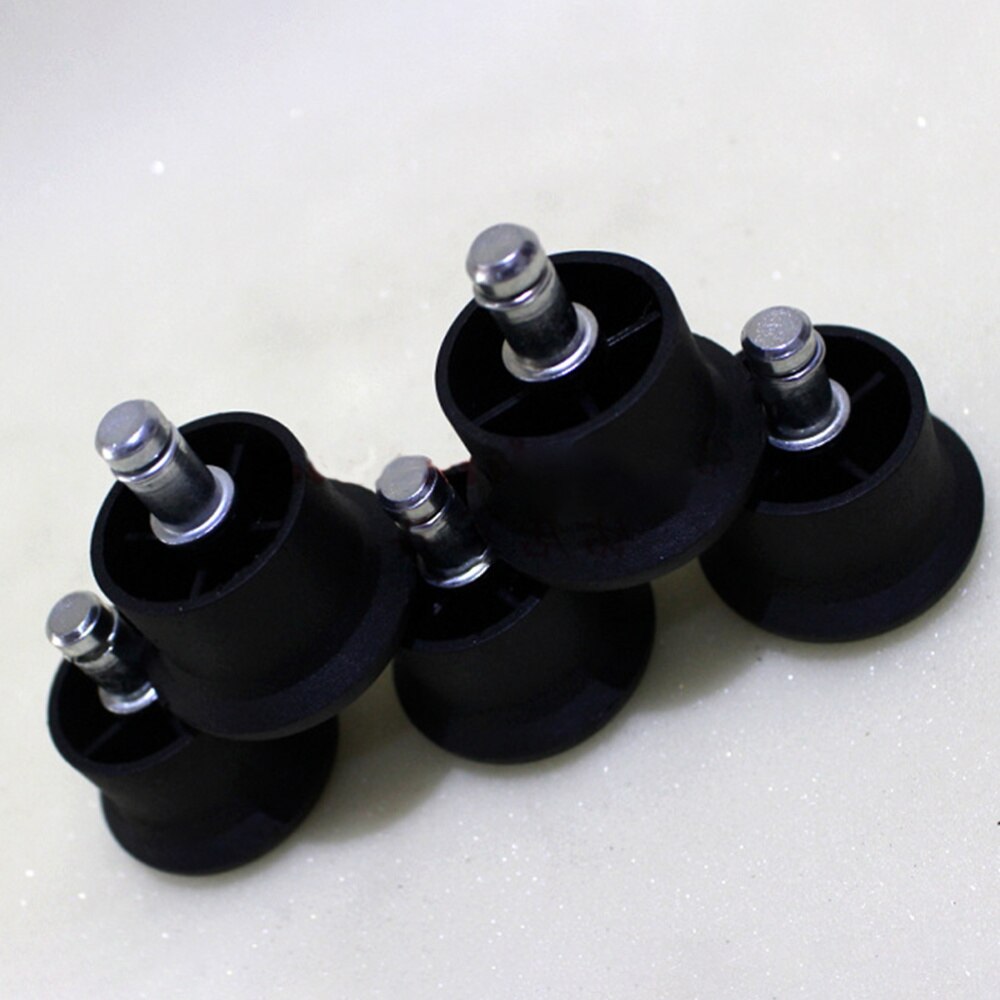 5pcs Chairs Glide Castors Glides Replacement Furniture Floor Gliders for Office Home(Black)