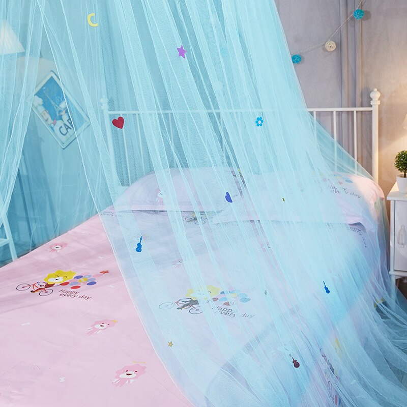 Baby soveværelse myggenet til at sove n kuppel loft pige værelse indretning baldakin prinsesse telt til børn baldakin på krybben