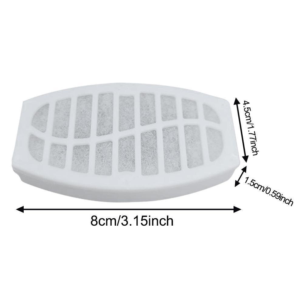 1pc Replaced Activated Carbon Filter For Cat Water Drinking Fountain Replacement Filters Pet Dog Fountain Dispenser Accessories