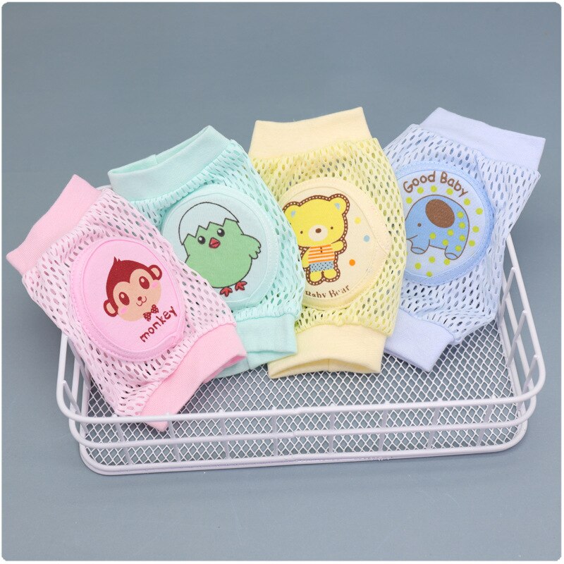 Bébé genou protecteur fille garçon coude ramper coussinets bambins bébé coussinets de sécurité maille respirant maille jambe garde genouillère pour les enfants