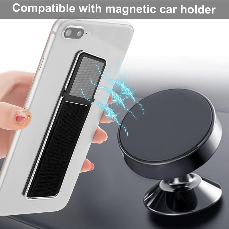 Universal Cellphone Finger Kickstand Mobile Phone Finger Strap Grip Phone ABS Wristband Holder Grip Telescopic Holder #W0