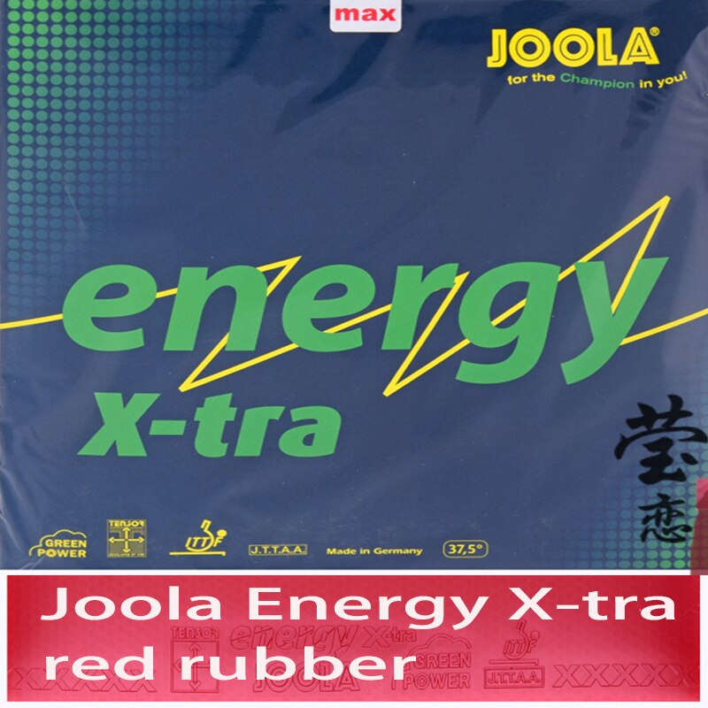 Joola Racket Packaging Original Joola energy X-TRA table tennis rubber in... – Grandado