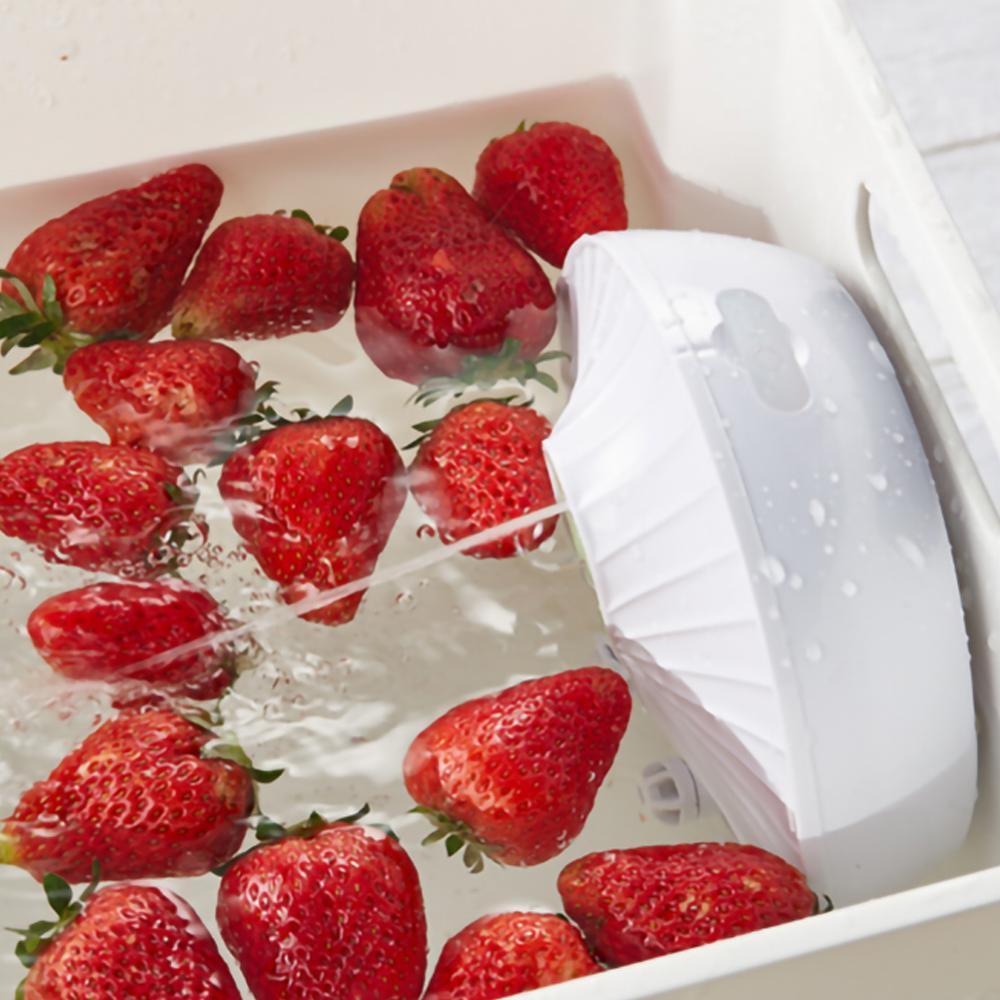 Portable Ultrasonic Dishwasher Fruit Vegetable Washing Machine Dinnerware Washer Mini Usb Charging for Fruits Vegetables