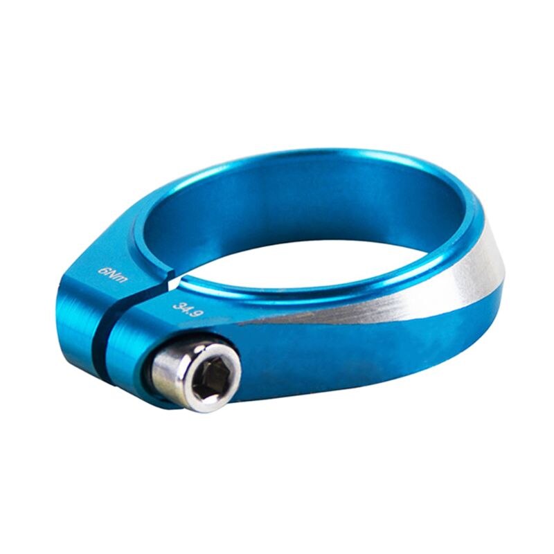 Bike Seat Post Clamp Lock MTB Mountain Road Bike Bicycle Seatpost Clamp Clip 77HC: BL