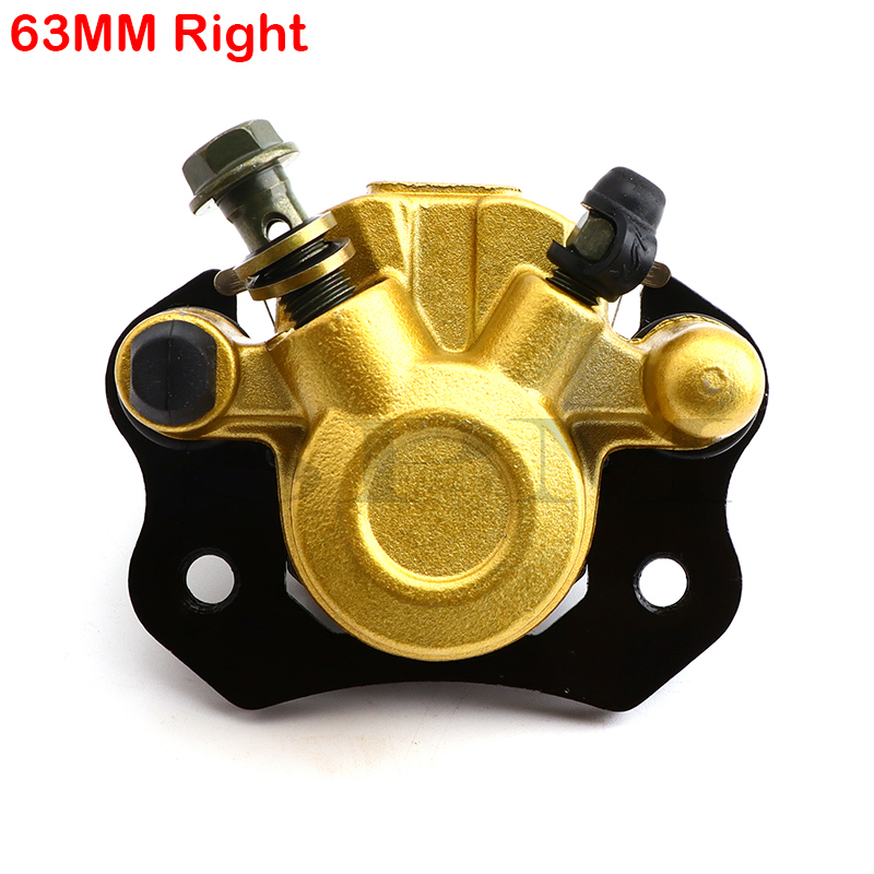 Front/Rear Universal Disc Brakes Calipers Clamp Lower Pump For 50 70 90 110cc 125cc 150cc ATV Buggy Quad master cylinder caliper: black