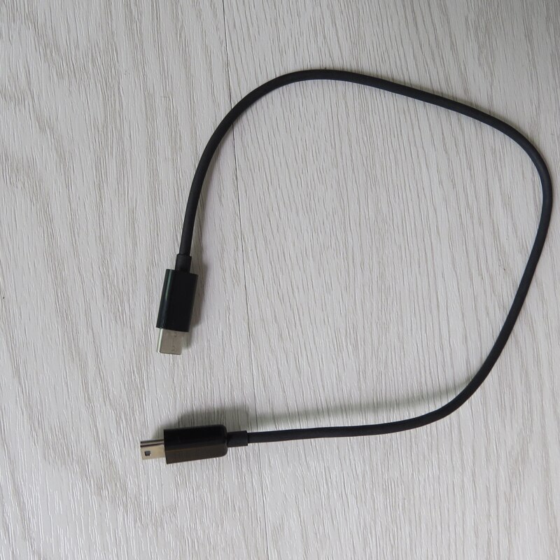 30cm Mini 5pin to USB-C type c cable adapter