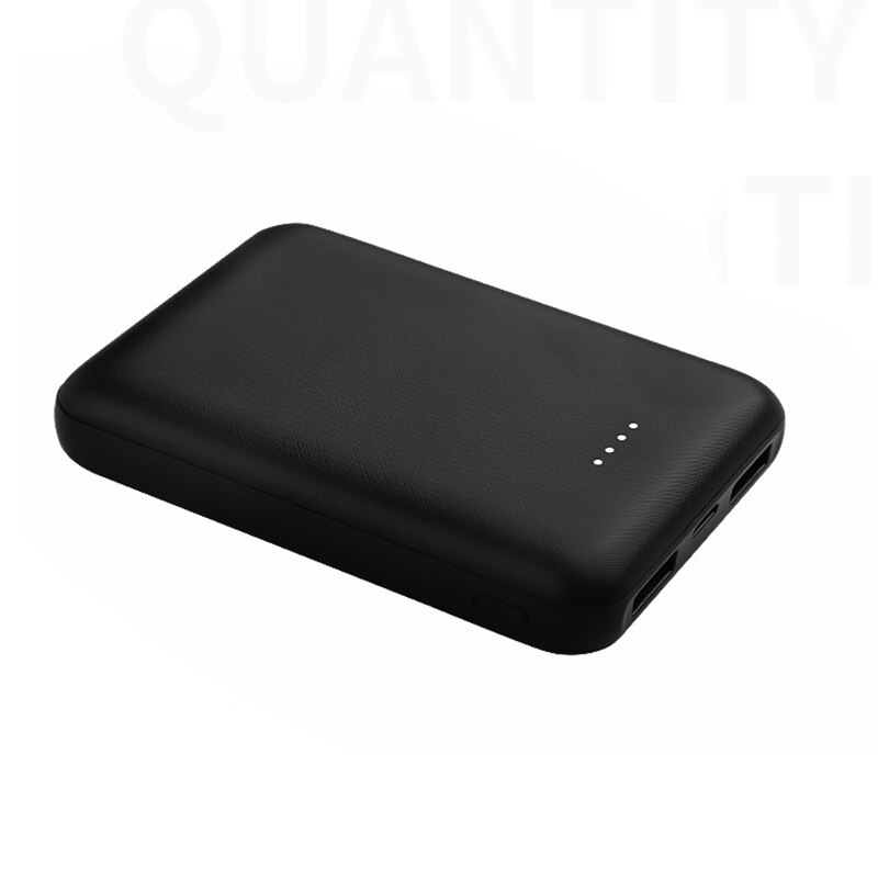 Cargador de teléfono portátil de 8000mAh, Mini tamaño, batería externa, doble salida USB, para teléfono móvil