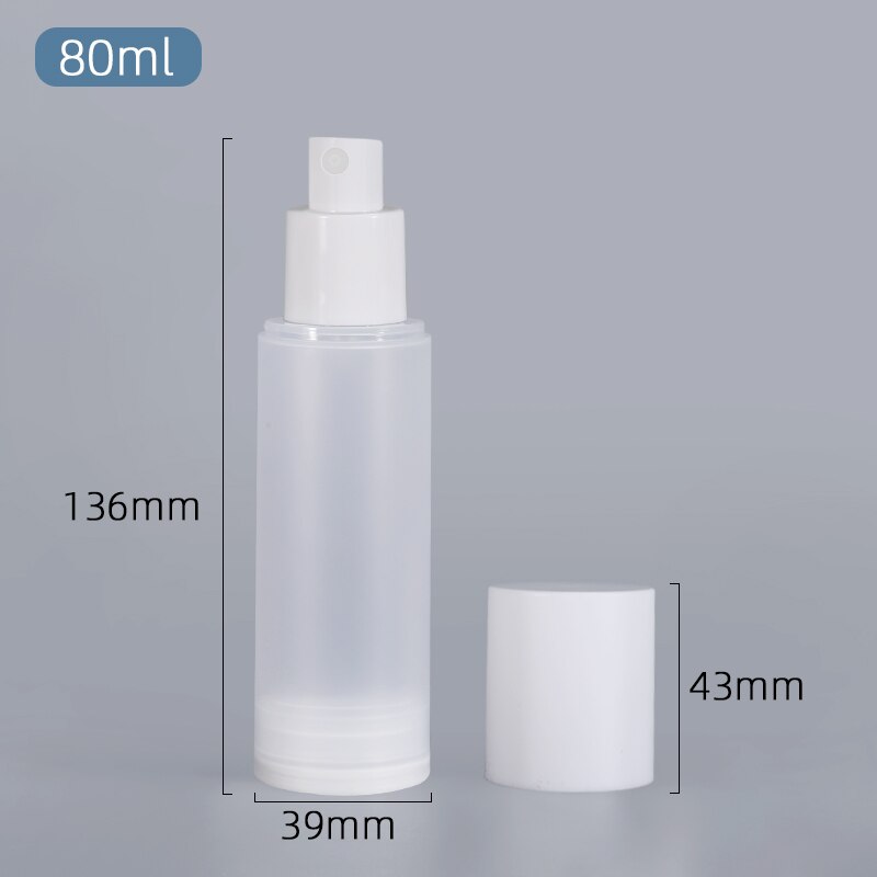 5PCS Empty 80g 100g Frosted airless bottle Press P... – Grandado