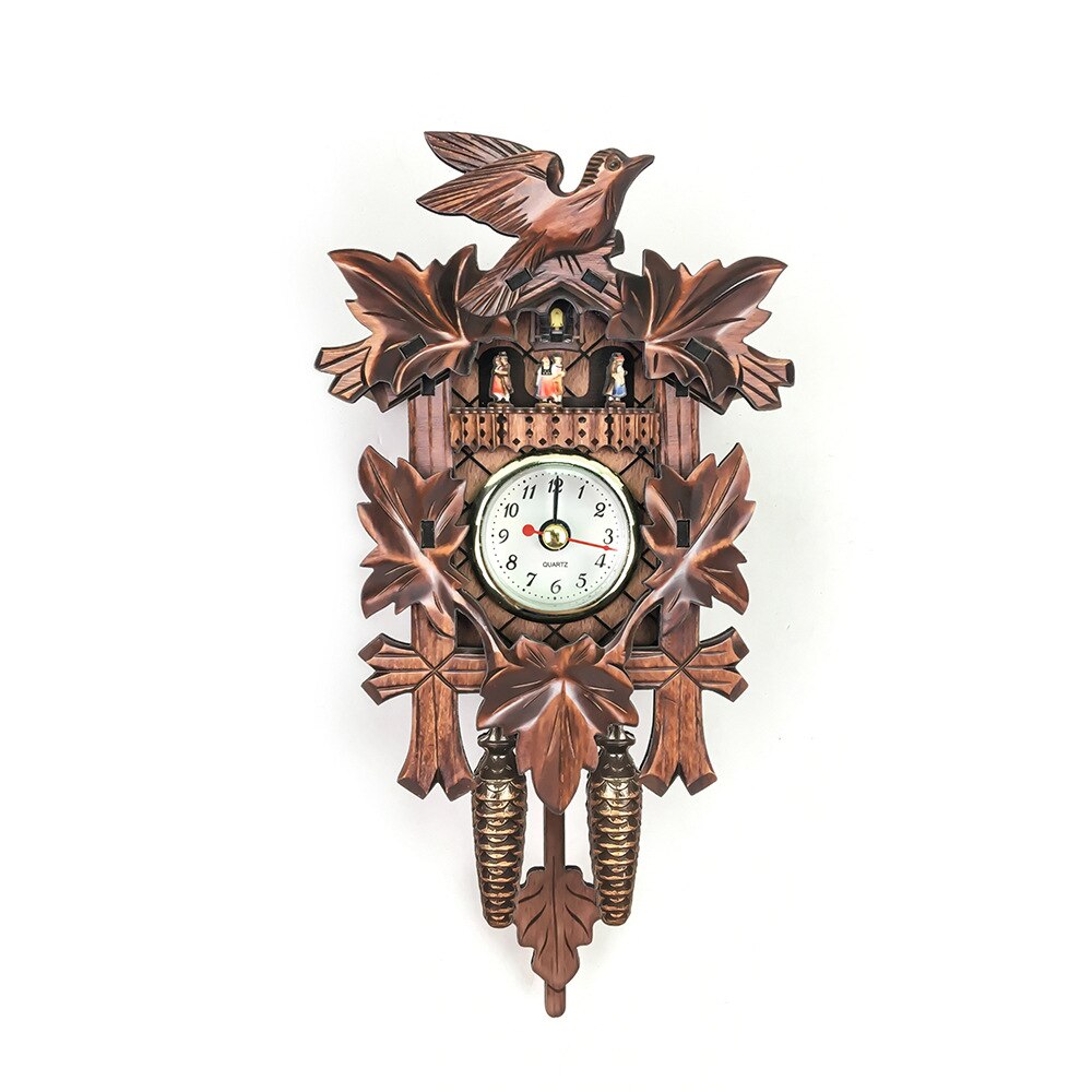 Luxury Cuckoo Wall Clock Vintage Silent Nordic Retro 3d Watches Clocks Wall Home Decor Home Living Room Decoration Ideas