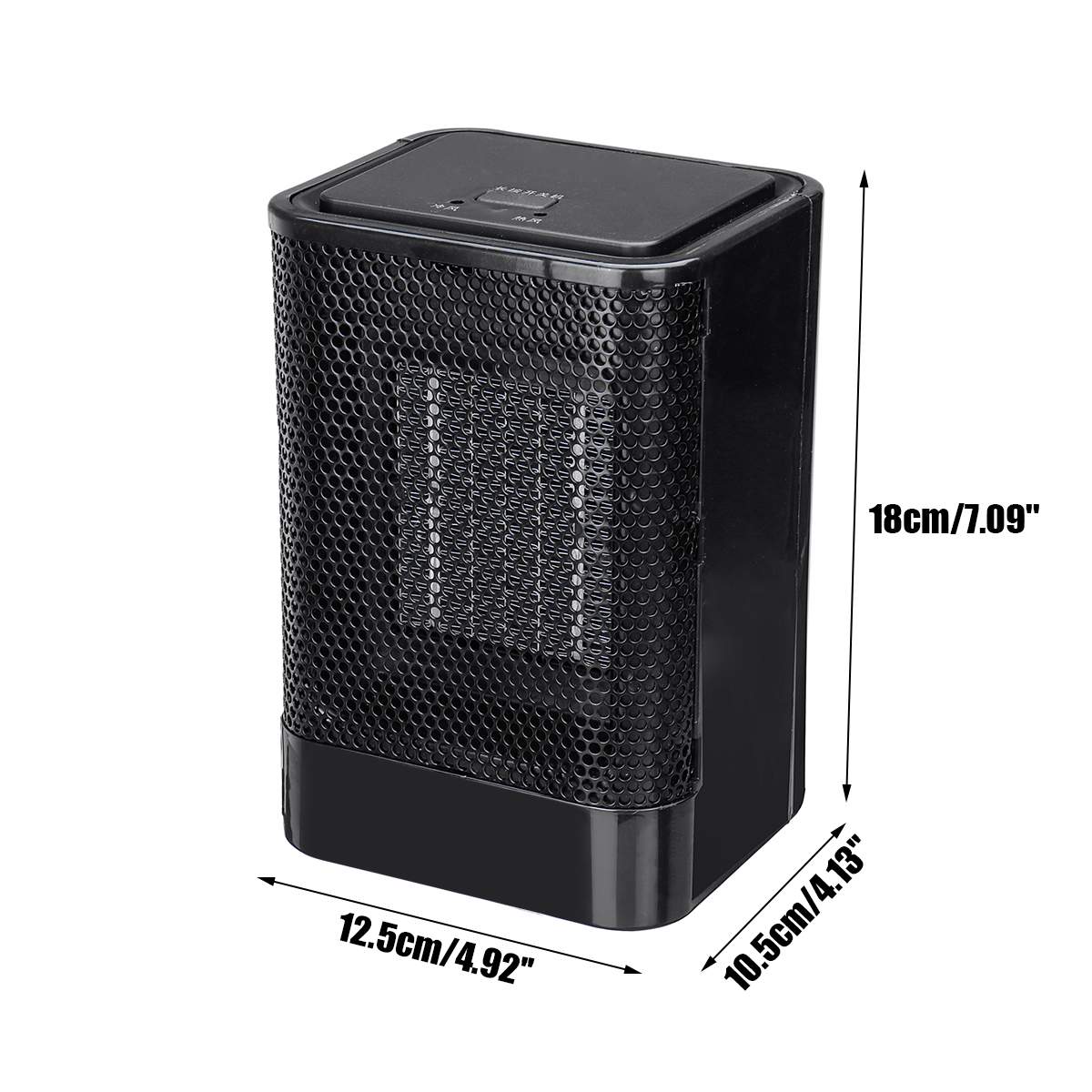 Yechiry 170W Thermostat Raumheizung - Tragbar 2 Stufen Verstellbar