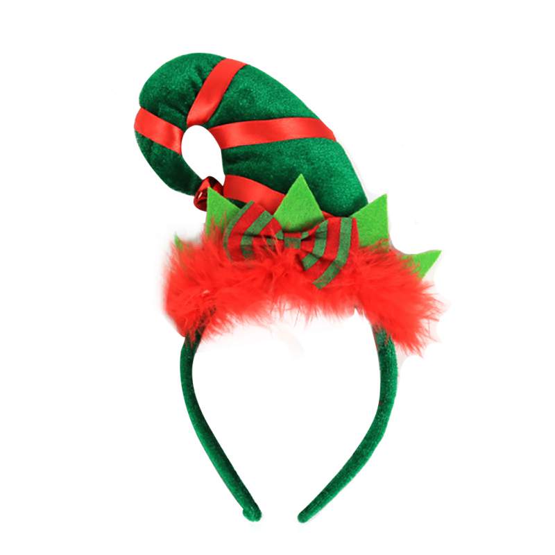 Kerst Herten Gewei Hoofdband Bloem Kroon Rendier Led Verlichting Voor Vrouwen Bloemen Haar Hoepel Hoofddeksel Met Vlinder Decoratie
