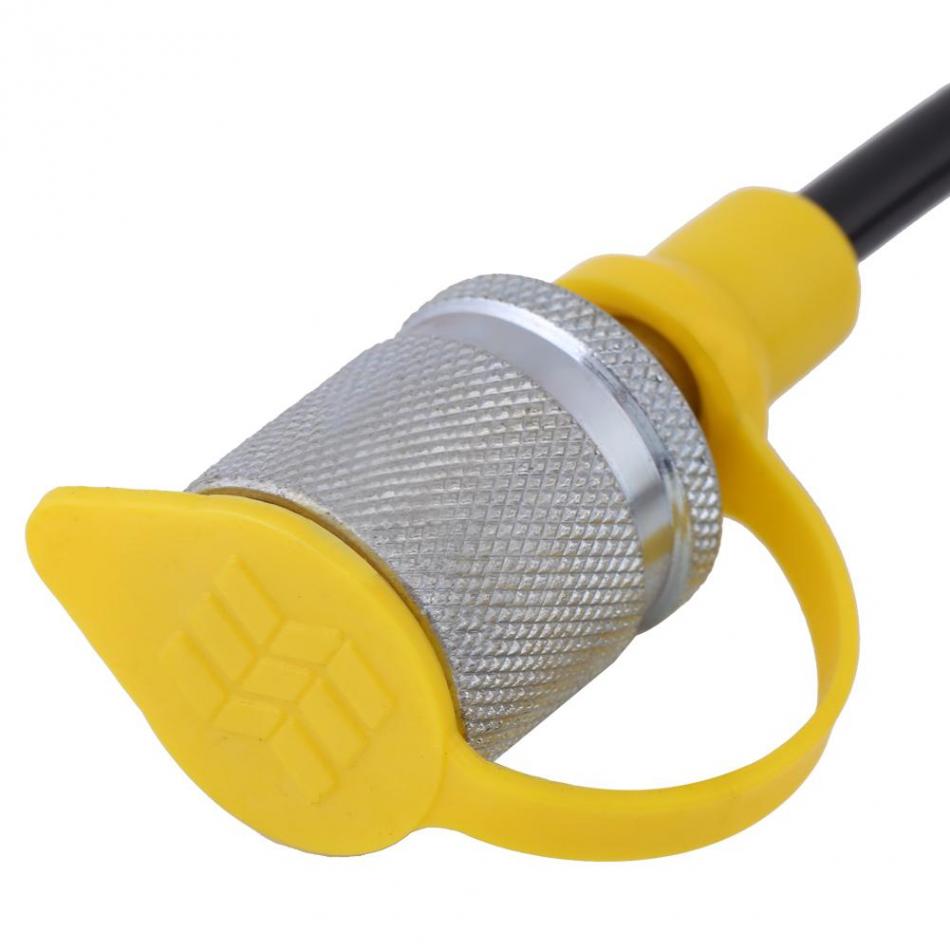 64MPa 5.0 M/16.4FT M16-M16 Hydraulische Druk Test Slang Vrouwelijke Vloeistof Hydraulische Test Slang Zwart End Gauge Aansluiten Kabel