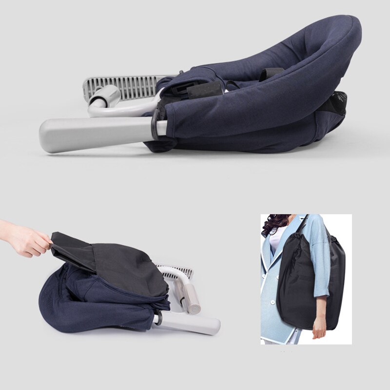 Silla alta plegable portátil para comer al bebé, cinturón de seguridad, asiento para bebé, silla de comer con gancho para bebé, elevador infantil