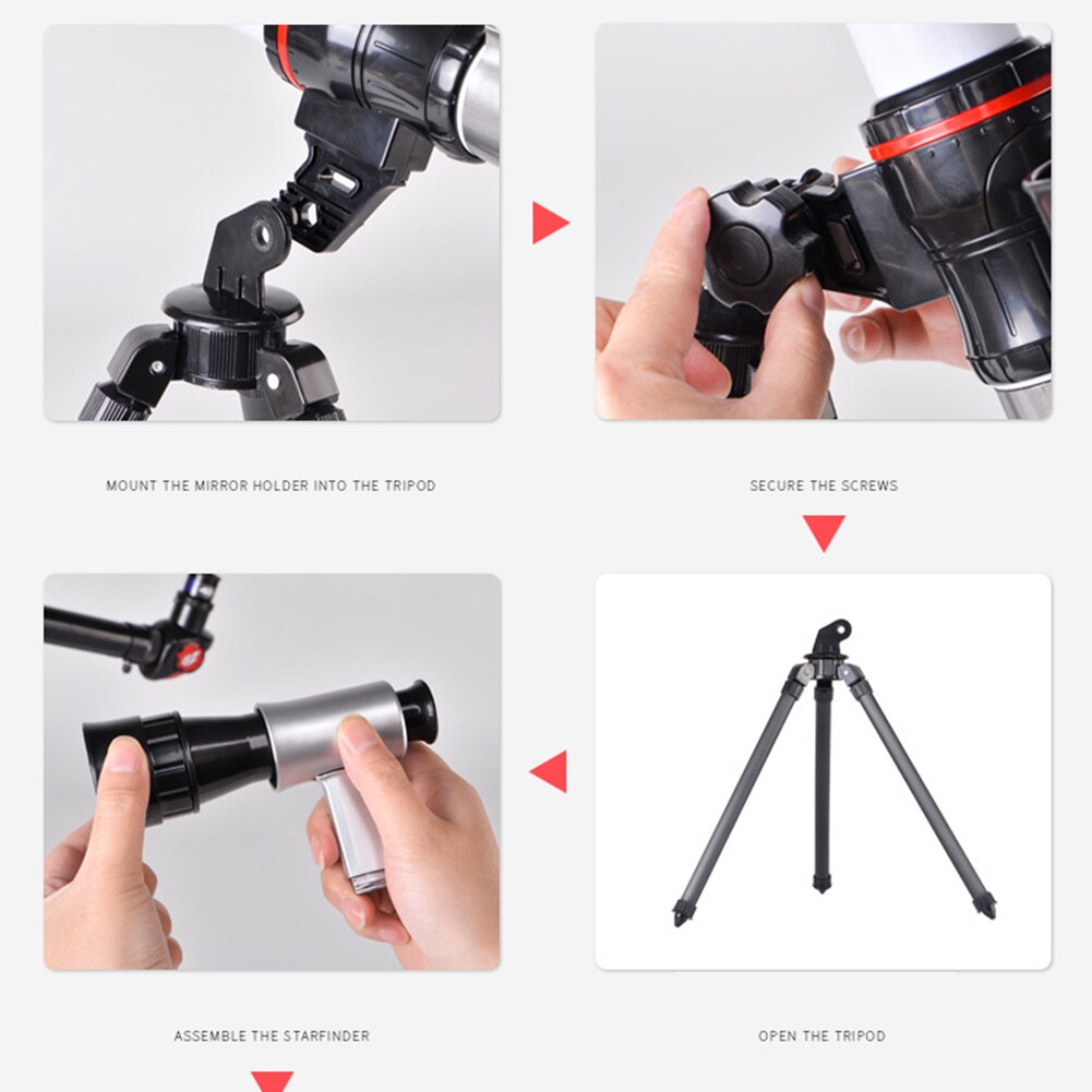 Hd Astronomische Telescoop Kinderen Studenten Sterrenwacht Monoculaire Leermiddelen Voor Beginners Studenten Kinderen