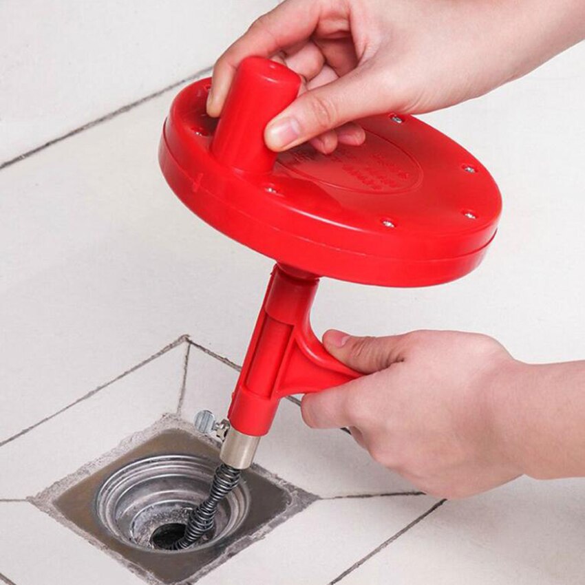 7M Cuisine Drain D&#39;égout Nettoyeurs Câble Évier Outils De Nettoyage, Baignoire Vidange Nettoyant Wc Drague Nettoyer Le Pipeline Sabot