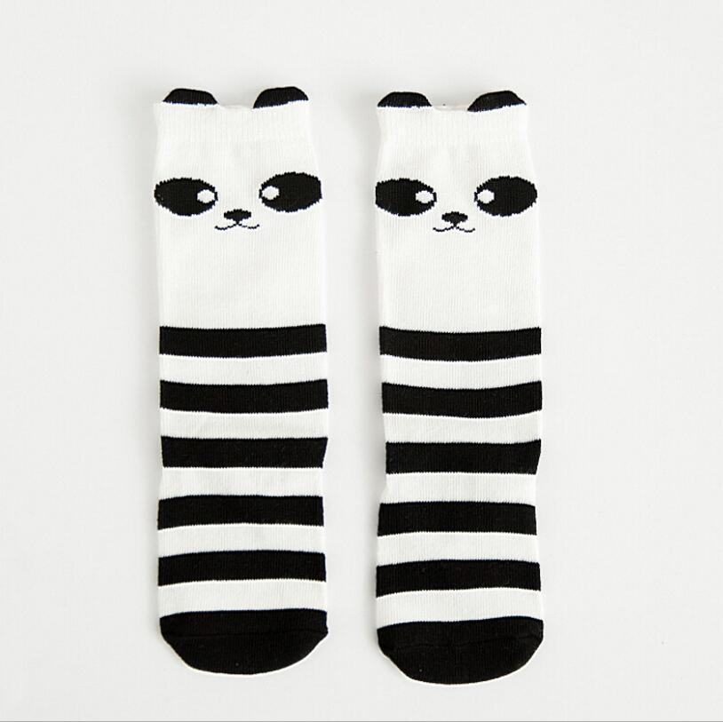 0-6 yrs Knee High Sock Animal Cat leg warmers For newborns infantile thick warm Children socks Baby Boys Girl fox Socks cotton: Children socks 14
