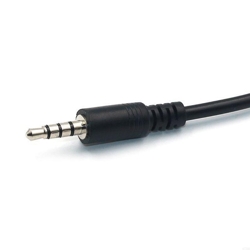 H7BD Portable-kabelplug mannelijk naar USB 2.0 Vrouwelijke OTG-adapterconverterkabel 8-inch