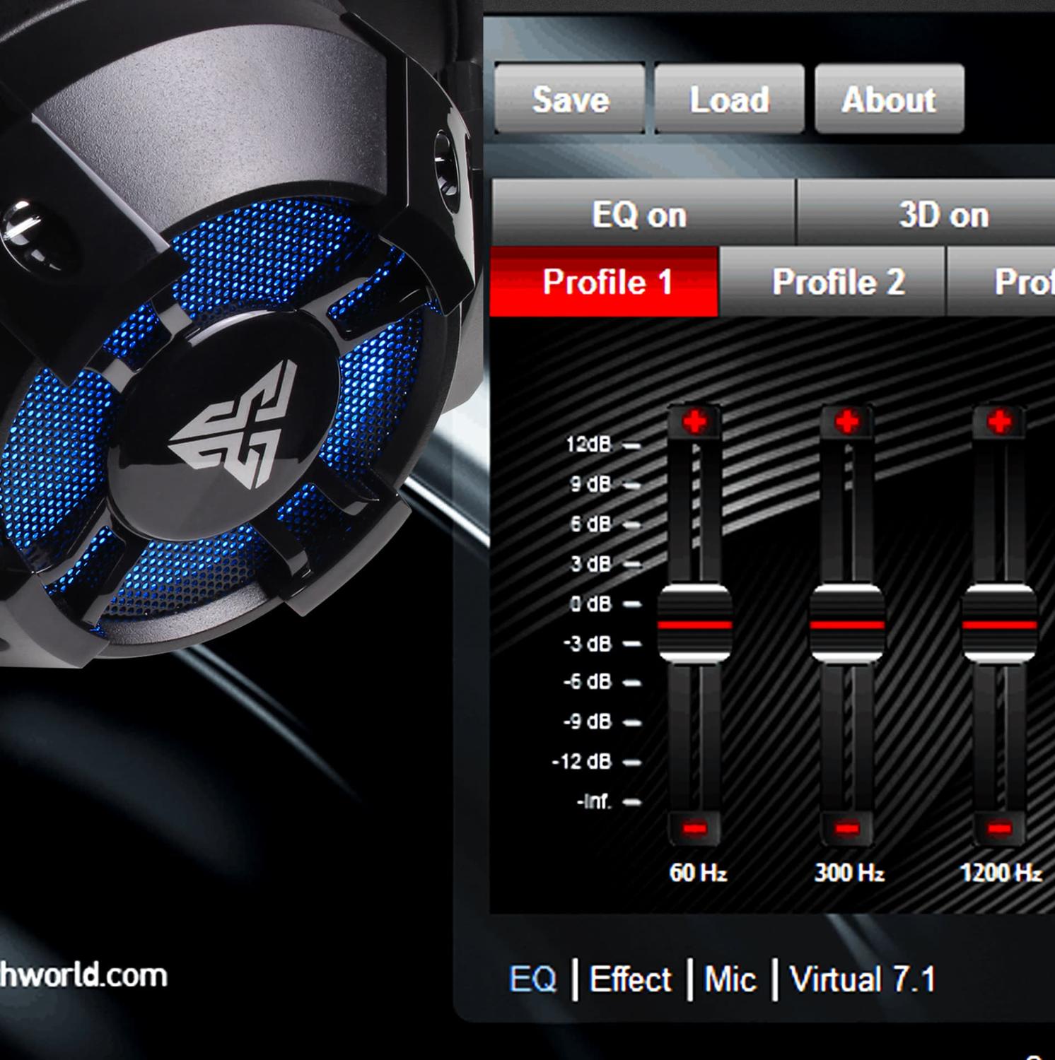 Fantech-auriculares profesionales HG11 para videojuegos, cascos con USB Virtual 7,1, sonido envolvente RGB, con micrófono para reproductor de juegos