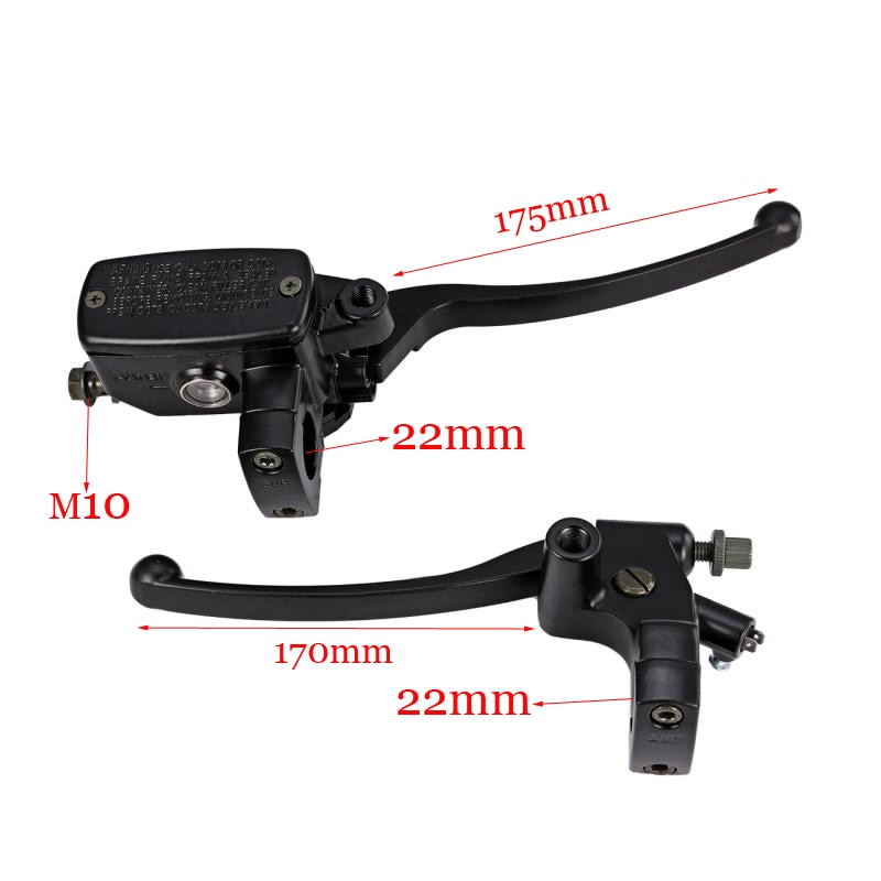 Clutch Set Lever Brake Motorcycle Handlebar Hydraulic Replacement Useful