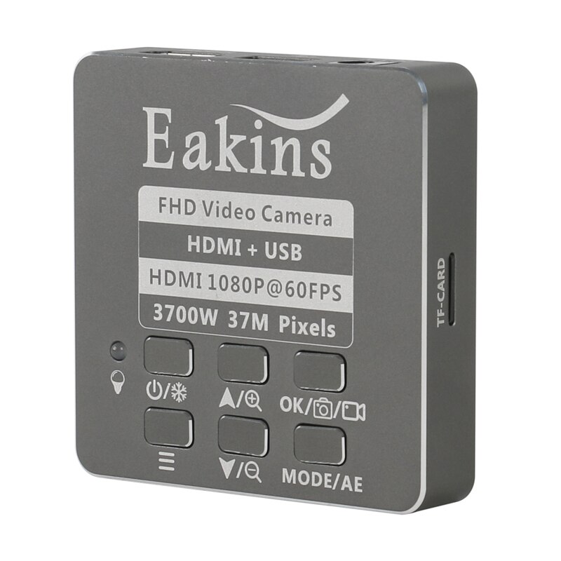 37MP 1080P 60FPS Video Digital HDMI USB Microscope Camera Zoom C Mount Lens For Lab PCB IC CPU Soldering