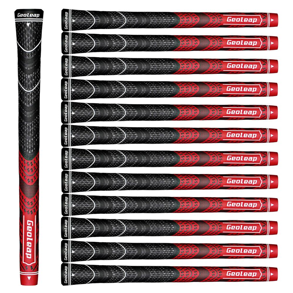 Geoleap ACE-C Golf Grips 10 Stks/partij, Hybride Golf Club Grips, Multi Samengestelde, Standaard, 10 Kleuren Optioneel,