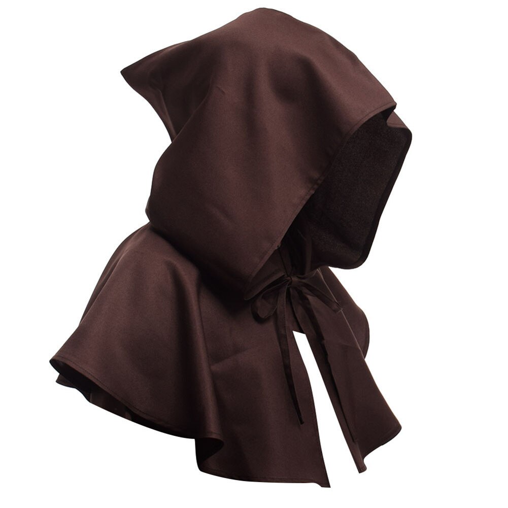 Moyen âge capuche corde Cape sorcière médiévale déguisement d'halloween accessoires de Cosplay jeu délicat Halloween événement