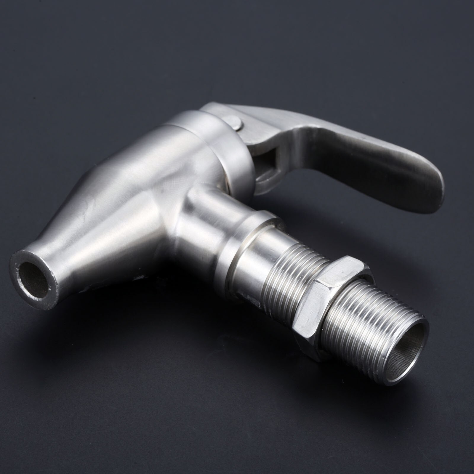1Pc 16mm Stainless Steel Wine Beer Water Faucet Tap Draft Beer Drinks Beverage Dispenser Spigot Coffee Machine Beer Kegs Faucet